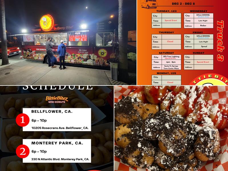 BittieBitez Mini-Donuts 5680 Whittier Blvd, Commerce