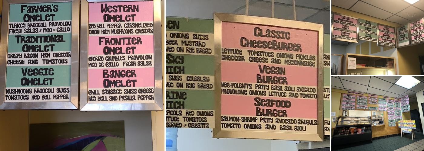 Pacific Coast Grill & Café Menu