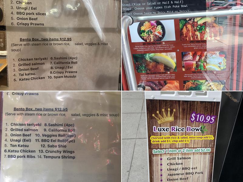 Kitchen Aloha Menu