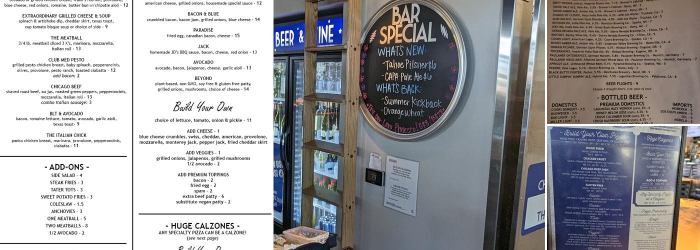 Mamma Celeste's Gastropub & Pizzeria Menu