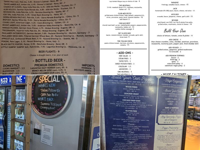 Mamma Celeste's Gastropub & Pizzeria Menu