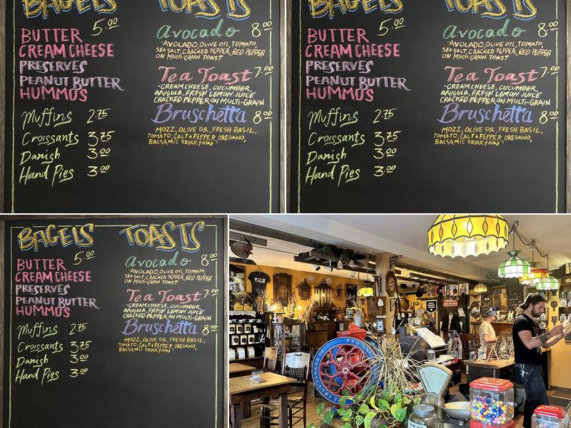 Lamplighter Trading Company Menu