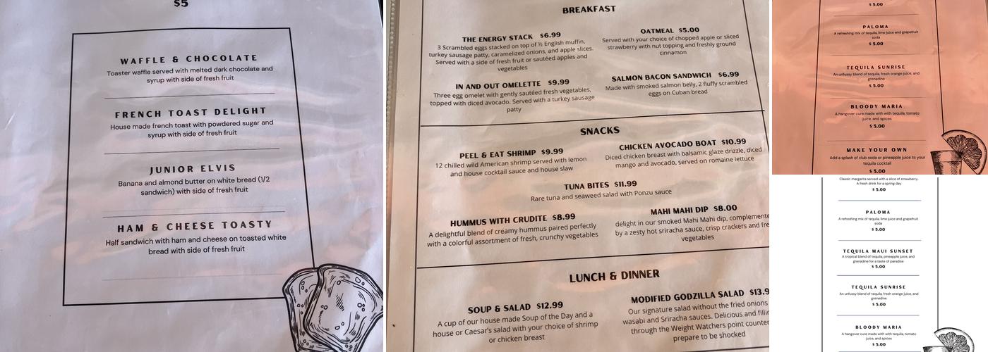 DELIicious Westchase Menu