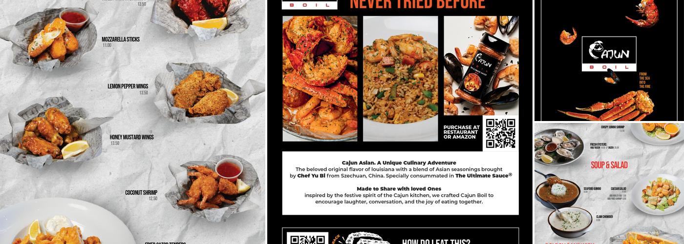 Cajun Boil Brickell Menu