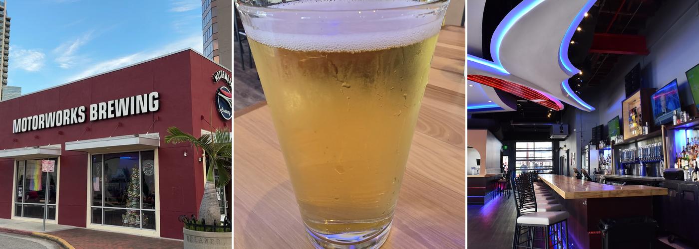 Motorworks Brewing- Orlando Menu