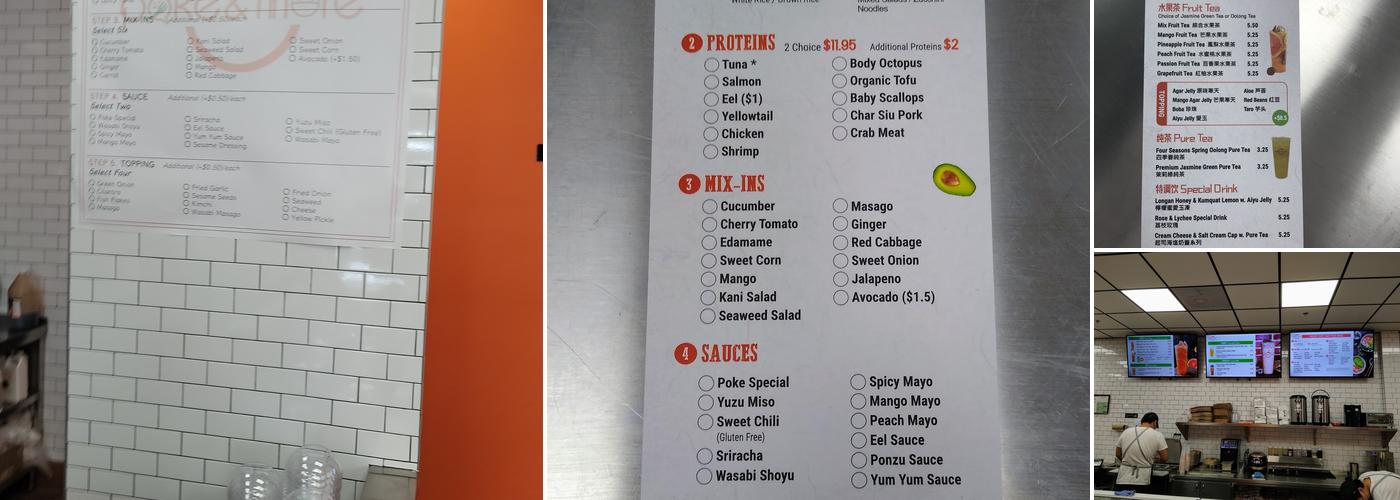 Poke & More Menu