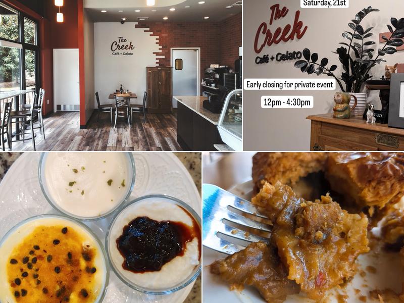 The Creek Café + Gelato 11890 Douglas Rd Suite 101, Alpharetta