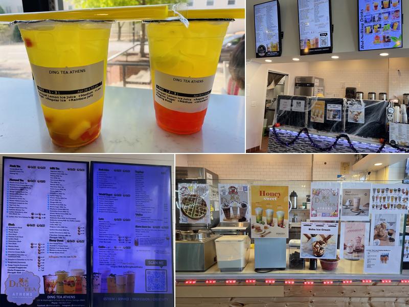 Ding Tea Athens Menu