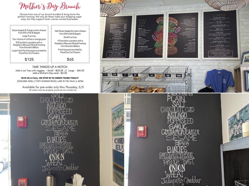 Elle's Deli & Bagels Menu