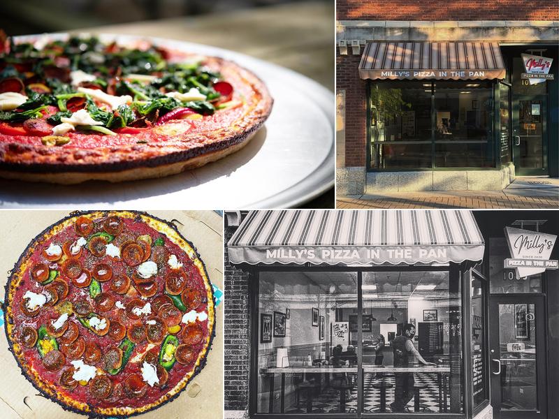 Milly's Pizza In The Pan 1005 W Argyle St, Chicago