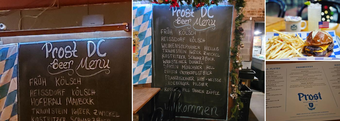 Prost DC Menu