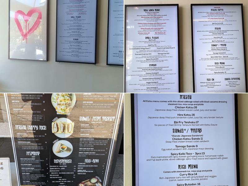KCM Menu