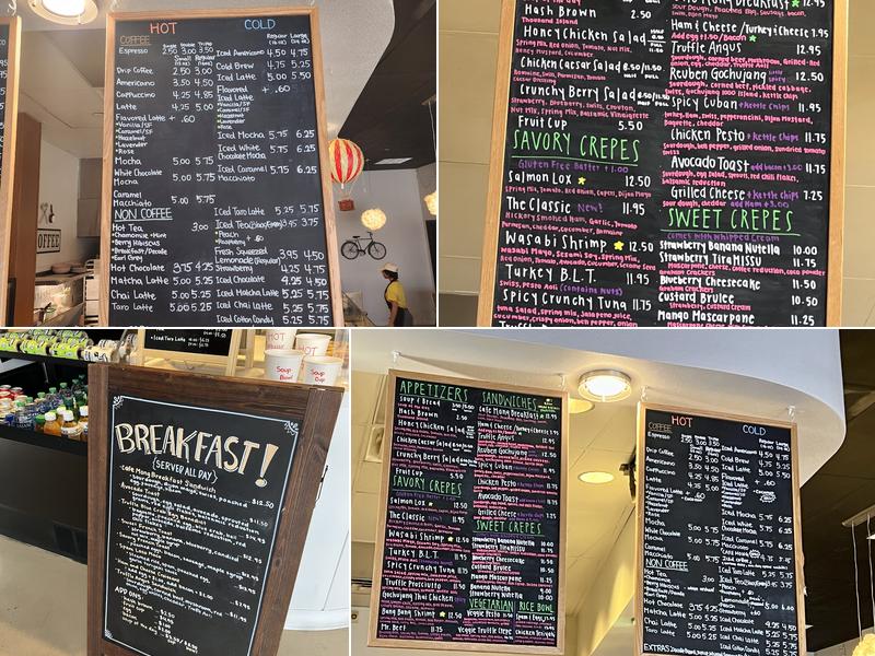 Cafe Mong Sunset Menu