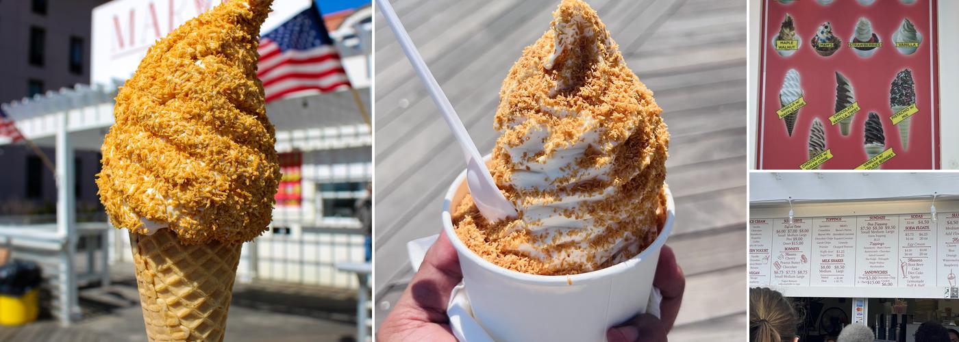 Marvel Frozen Dairy Menu