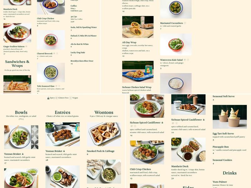 Milu Menu