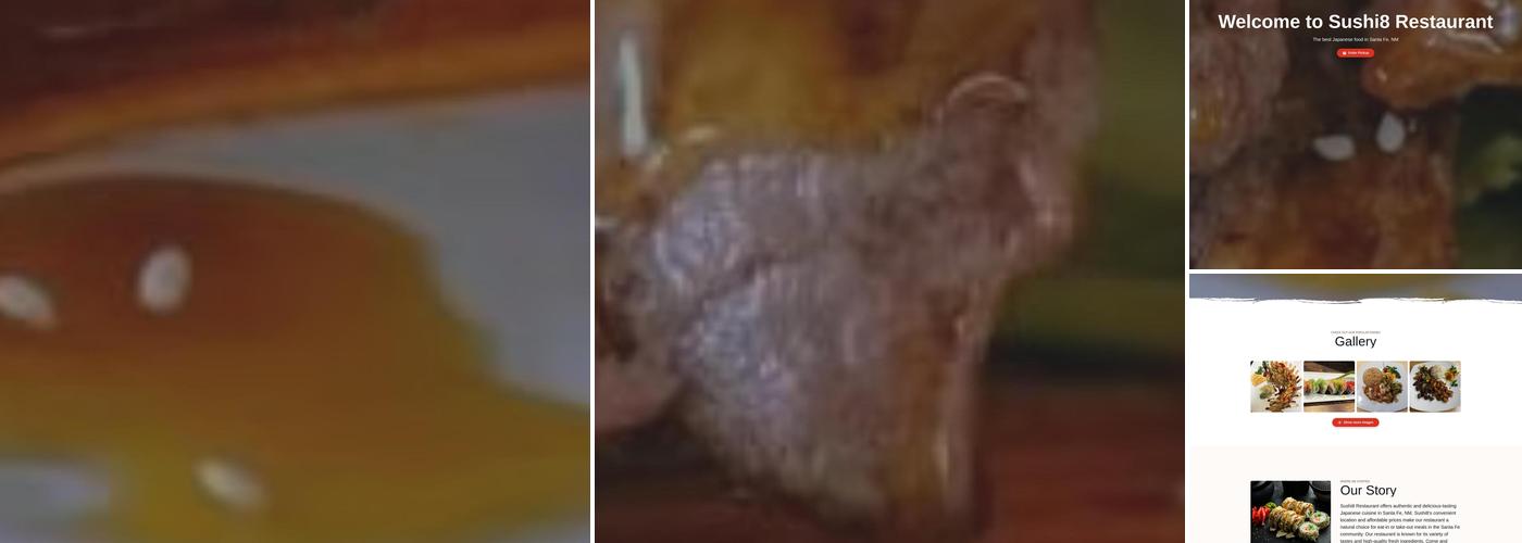 Sushi8 Menu
