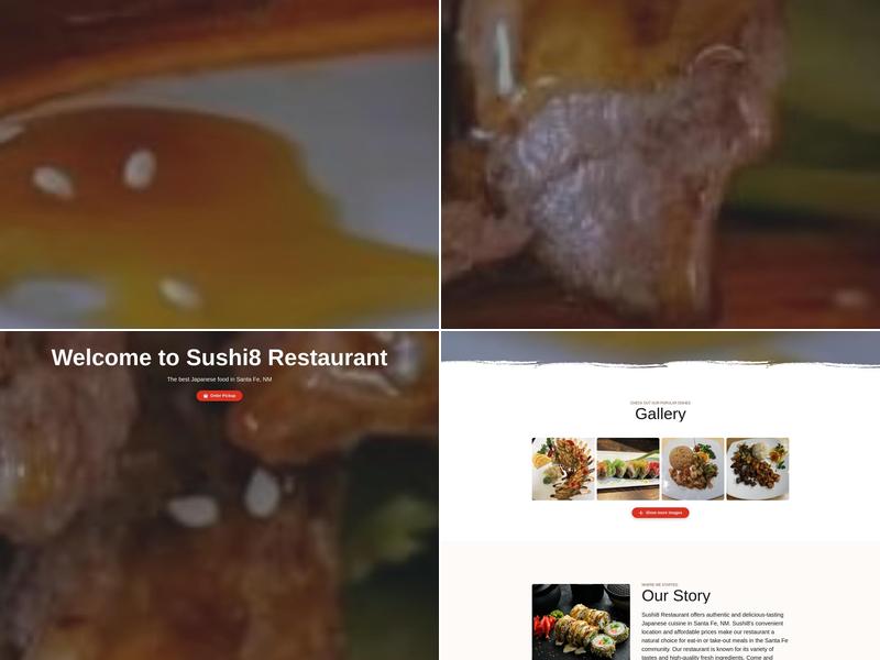 Sushi8 Menu