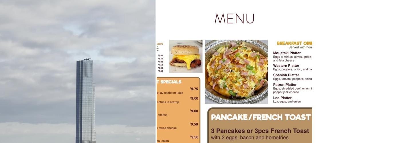 Mustachio's Deli Menu