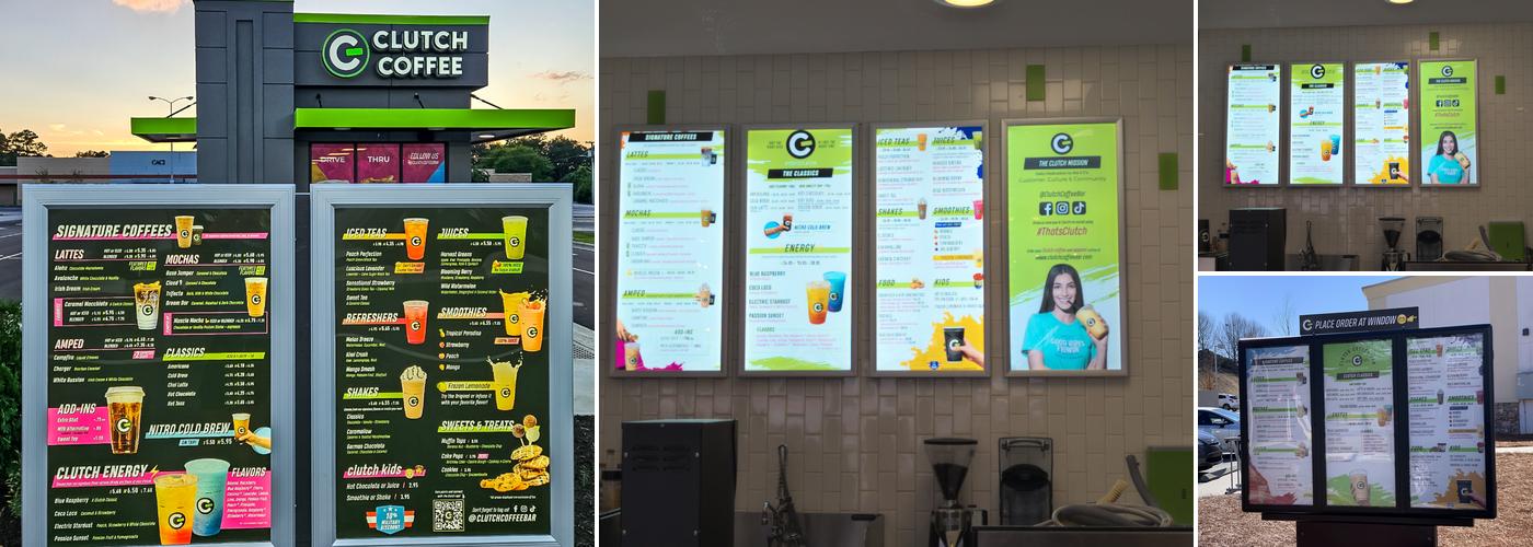 Clutch Coffee Bar Menu