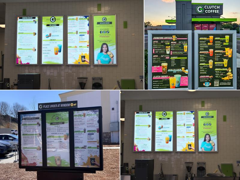 Clutch Coffee Bar Menu