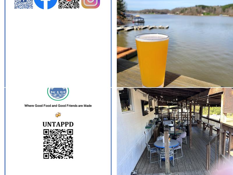 Waterside Bar and Grill 7774 Hudson Chapel Rd, Catawba
