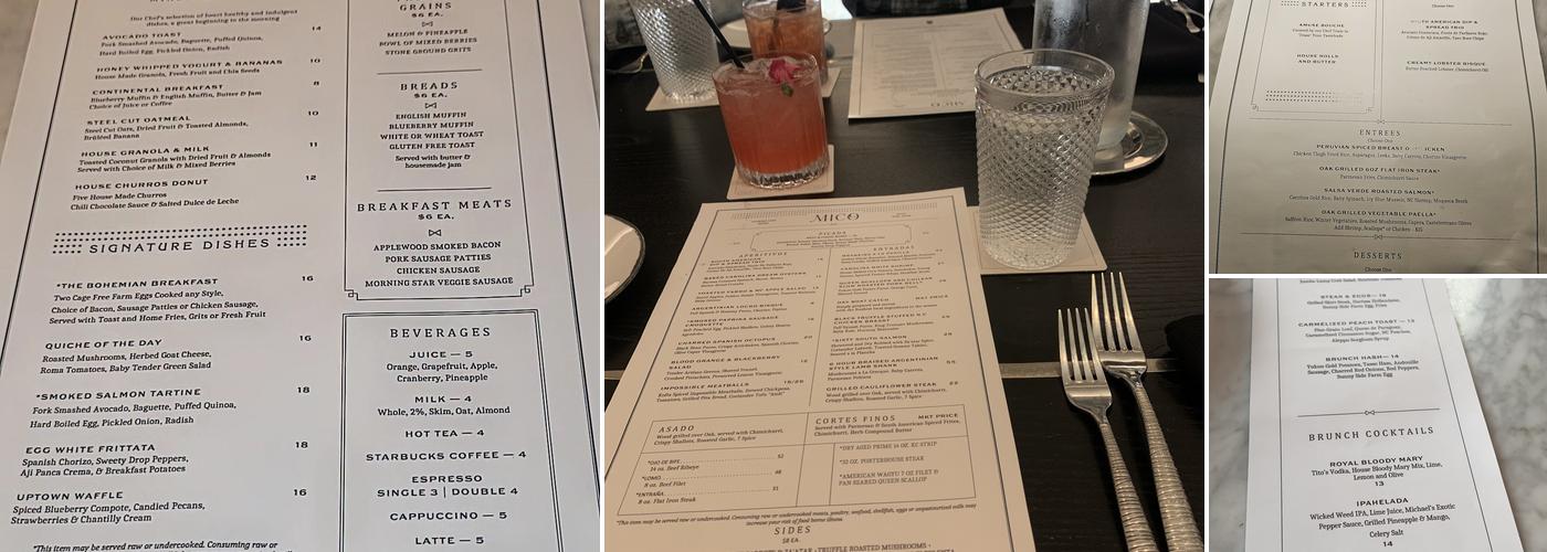 Mico Restaurant Menu