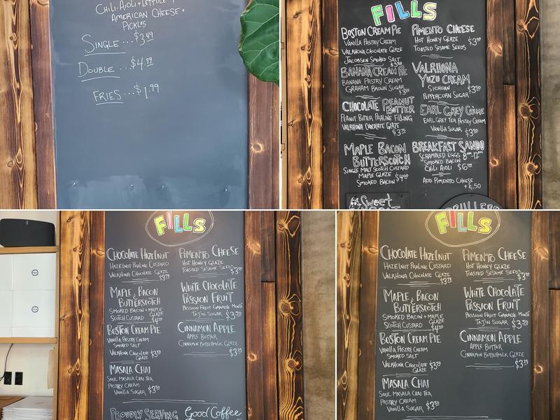 FILLS - location closed Menu