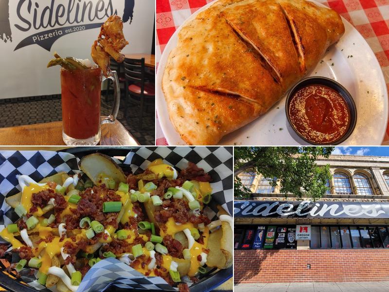 Sidelines Pizzeria 722 Main St, Klamath Falls