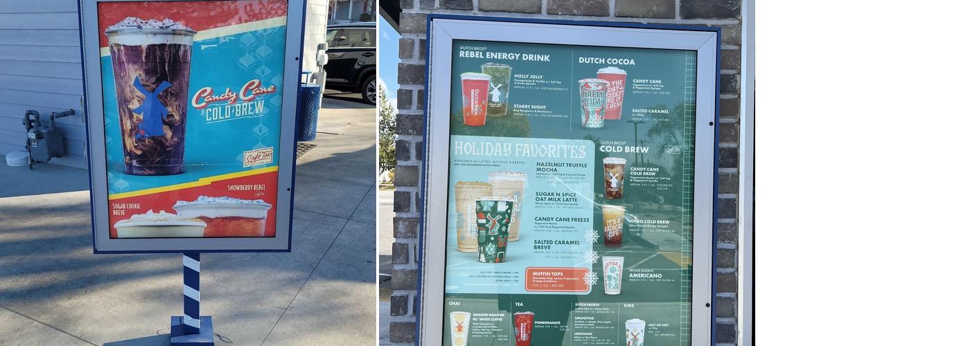 Dutch Bros Coffee Menu