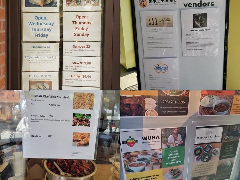 Spice Bridge Menu