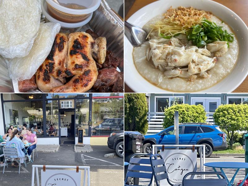 Secret Congee 6301 Seaview Ave NW, Seattle