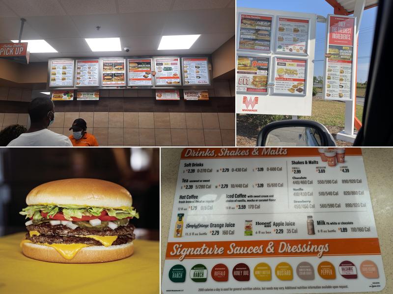 Whataburger Menu