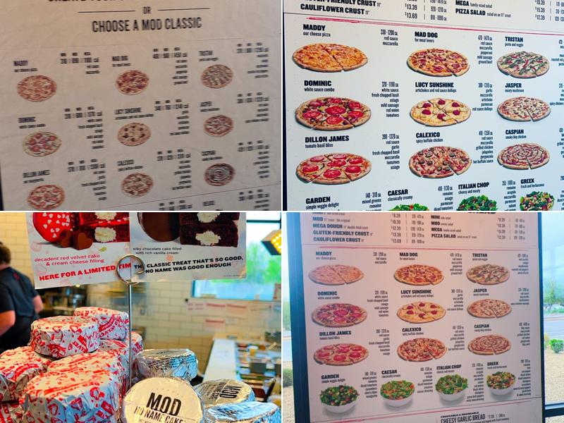 MOD Pizza Menu
