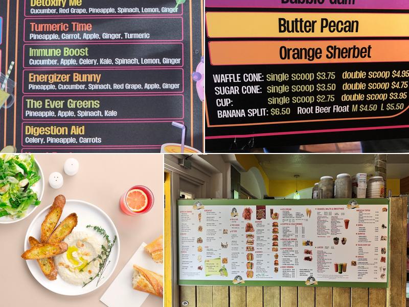 Mountain Cravings Menu