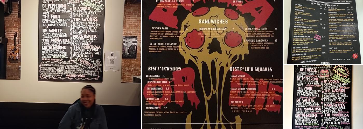BEST FCKN PIZZA (HOLLYWOOD) Menu