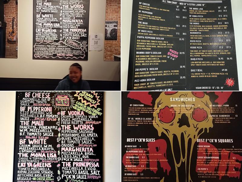 BEST FCKN PIZZA (HOLLYWOOD) Menu