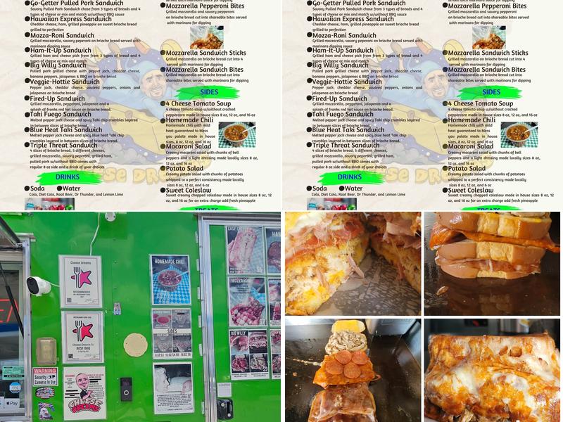 Cheese Dreams llc Menu
