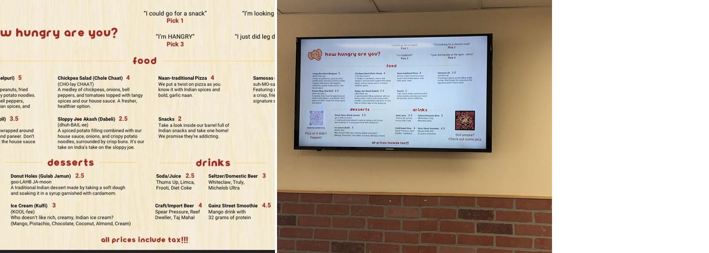 naantheless Menu
