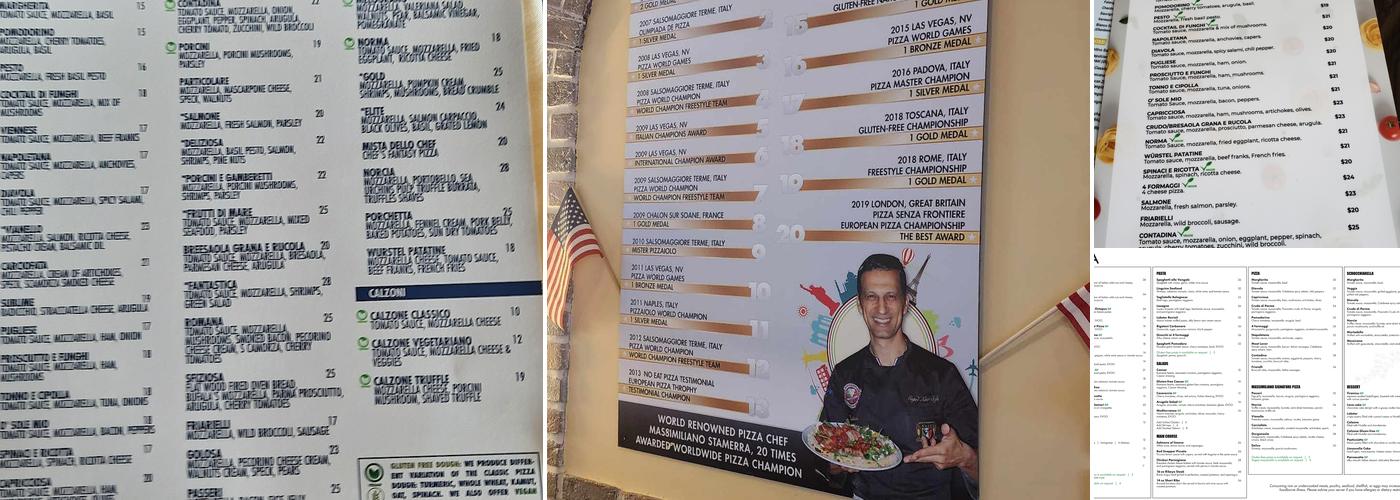 Gioia Italy - Italian Restaurant Menu