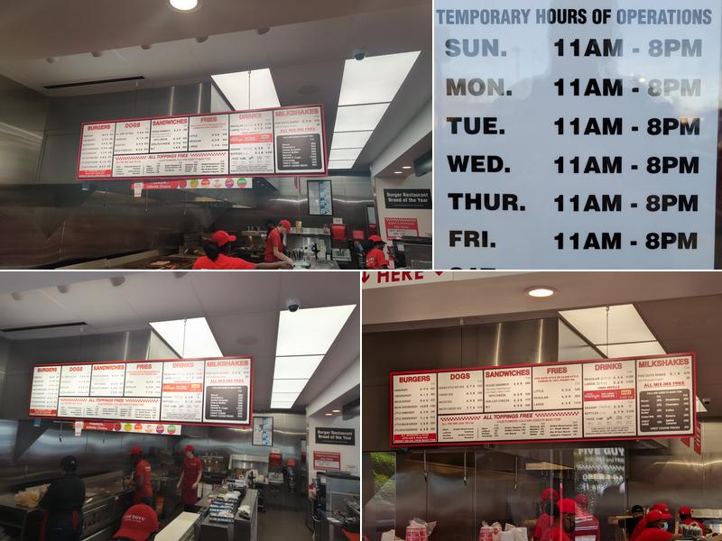 Five Guys Menu