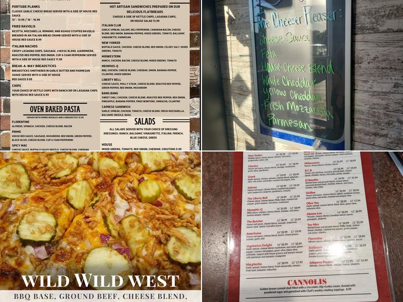 Portside Pizza Pub Menu