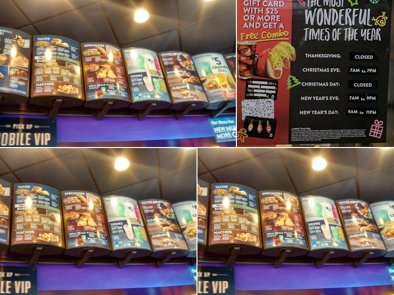 Taco Bell Menu
