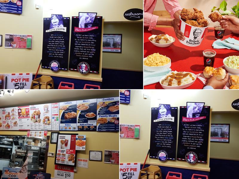 KFC Menu