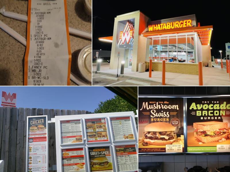 Whataburger Menu