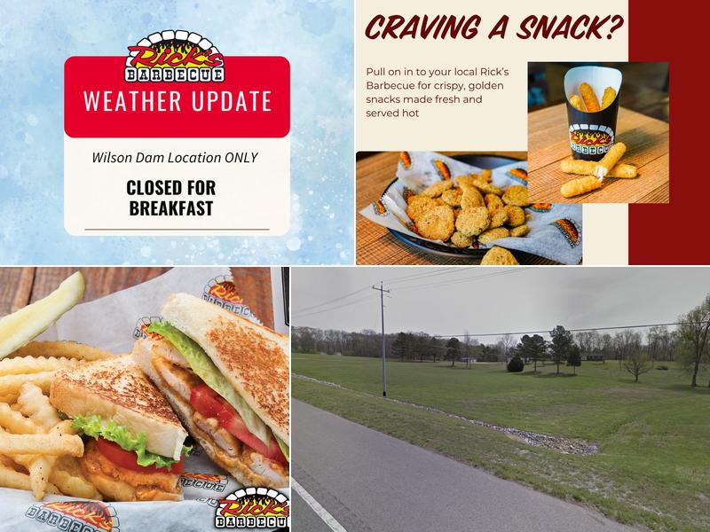 Rick’s Barbecue 2366 Hwy 43 S, Leoma