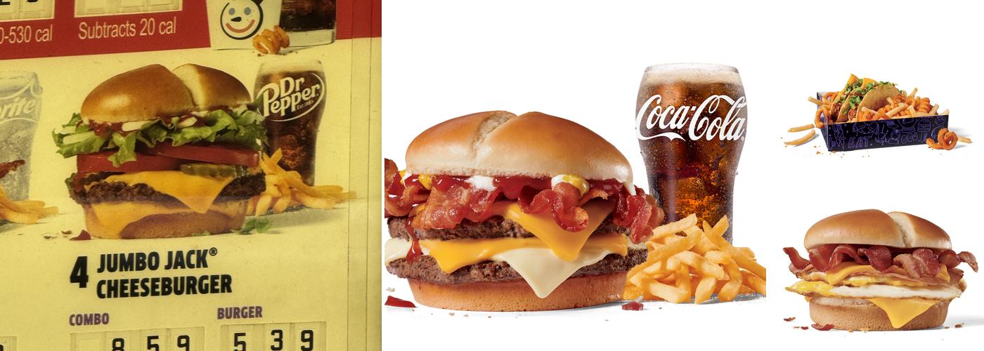 Jack in the Box Menu