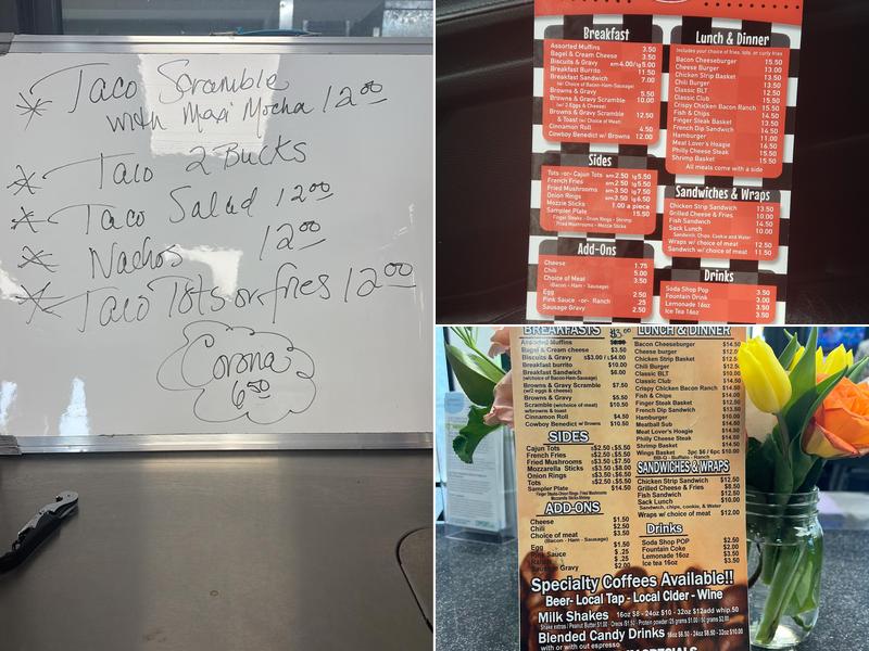 Angelina's Coffee Company Menu