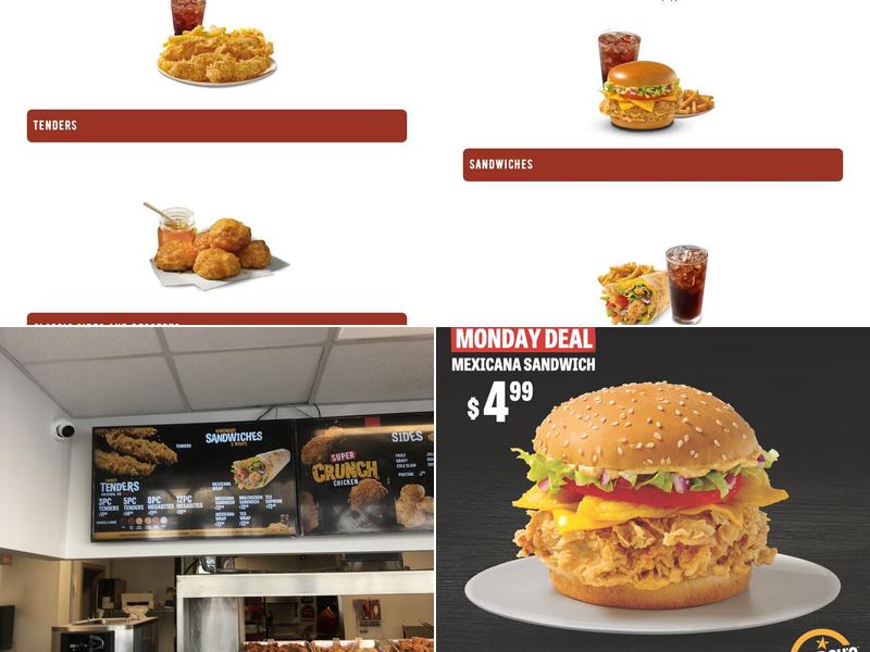 Church's Texas Chicken Menu