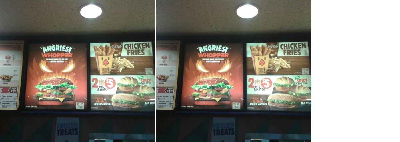 Burger King Menu