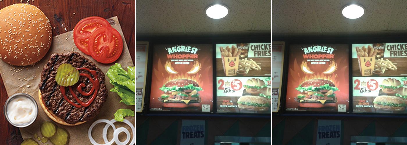 Burger King Menu